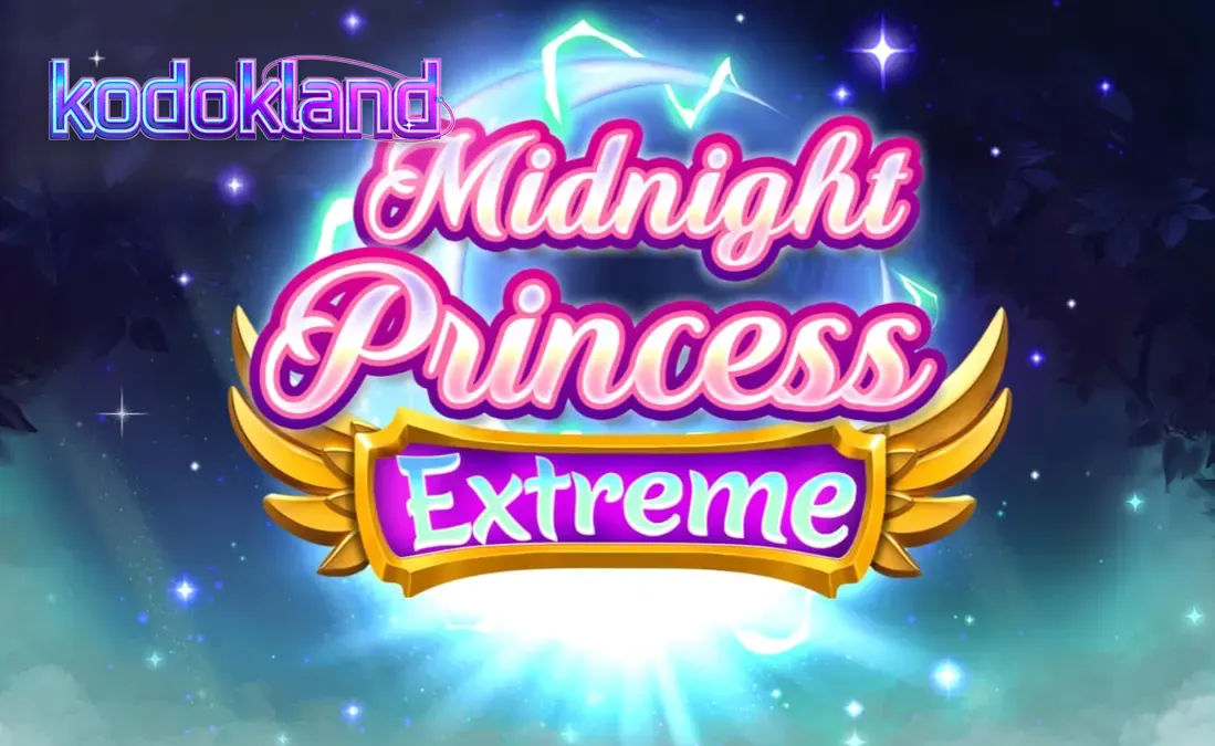 Tampilan visual slot Midnight Princess Extreme dengan tema anime kosmik